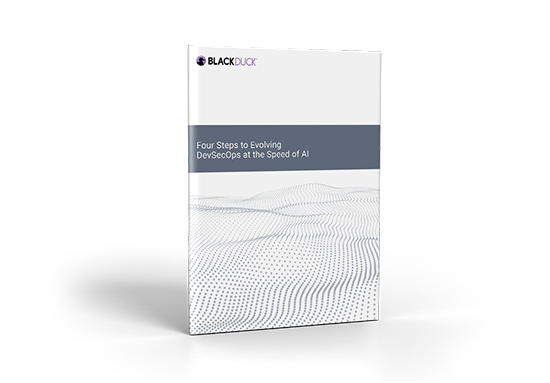 Four Steps to Evolving DevSecOps at the Speed of AI white paper cover