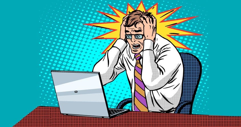 consumer vs producer pop art retro style