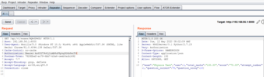 Another request with expired token 2 Diagram Illustrating Request Process with Expired Security Token
