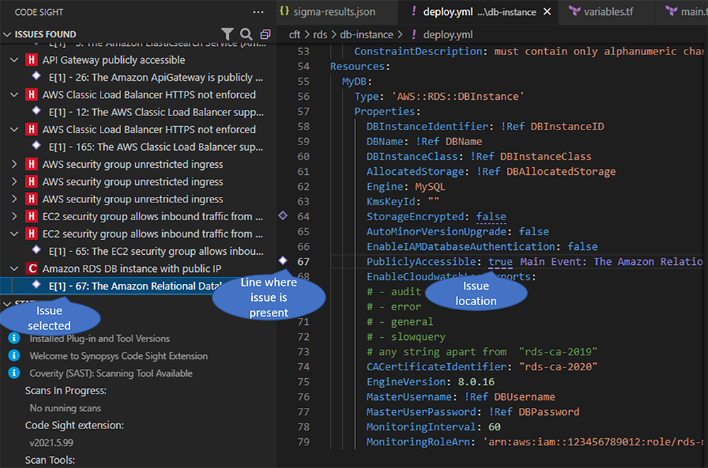Scan issue Scan issue