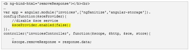 remove response AngularJS Logo Illustrating Software Security Against Vulnerabilities