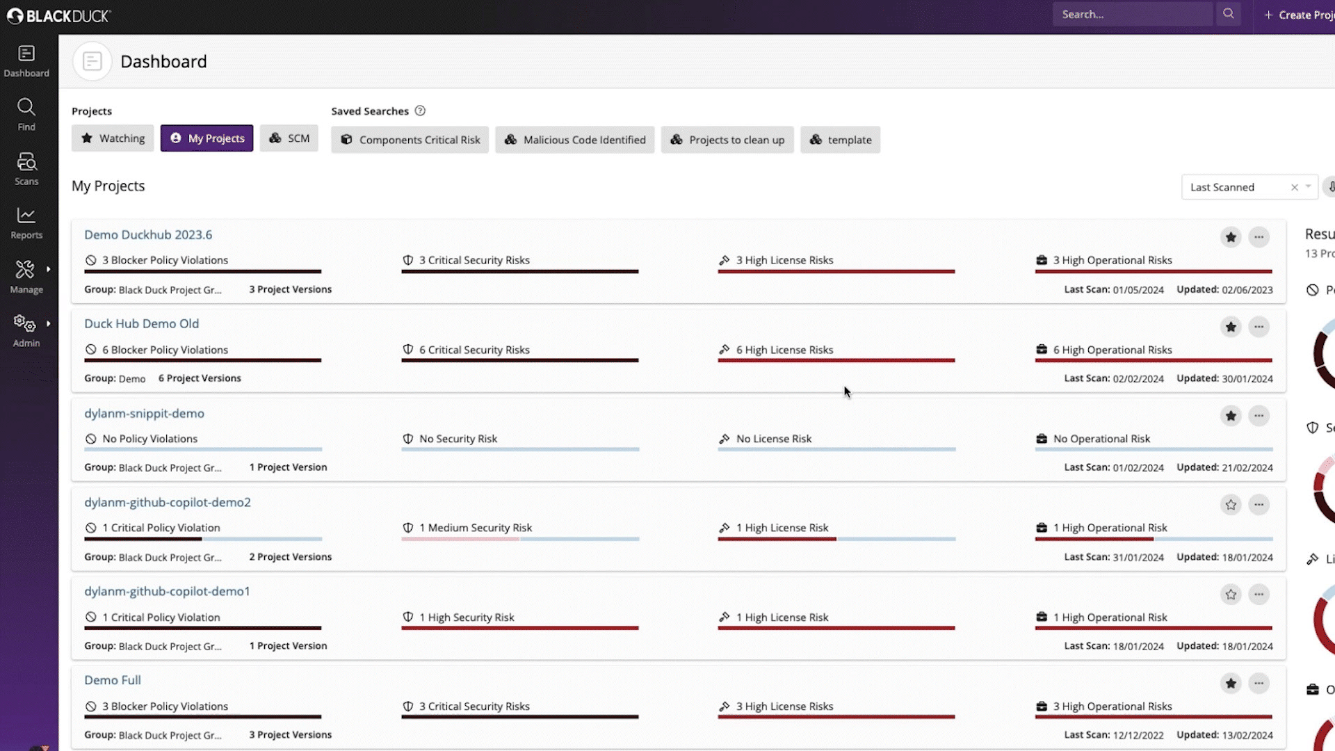 Black Duck on-demand demo preview