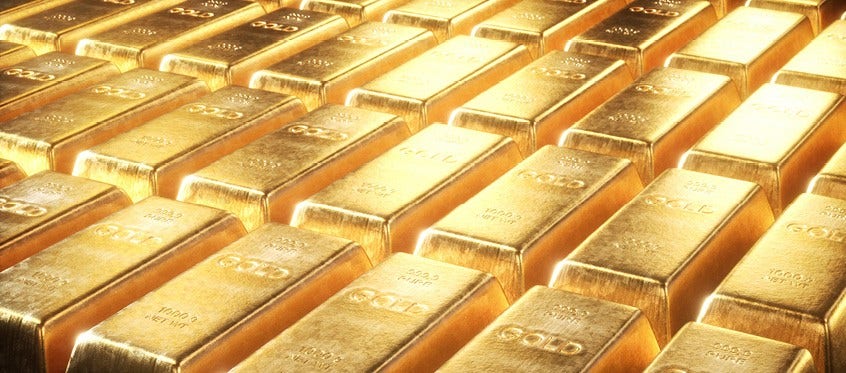 gold Man Protecting Computer from Ransomware Attacks with Shield