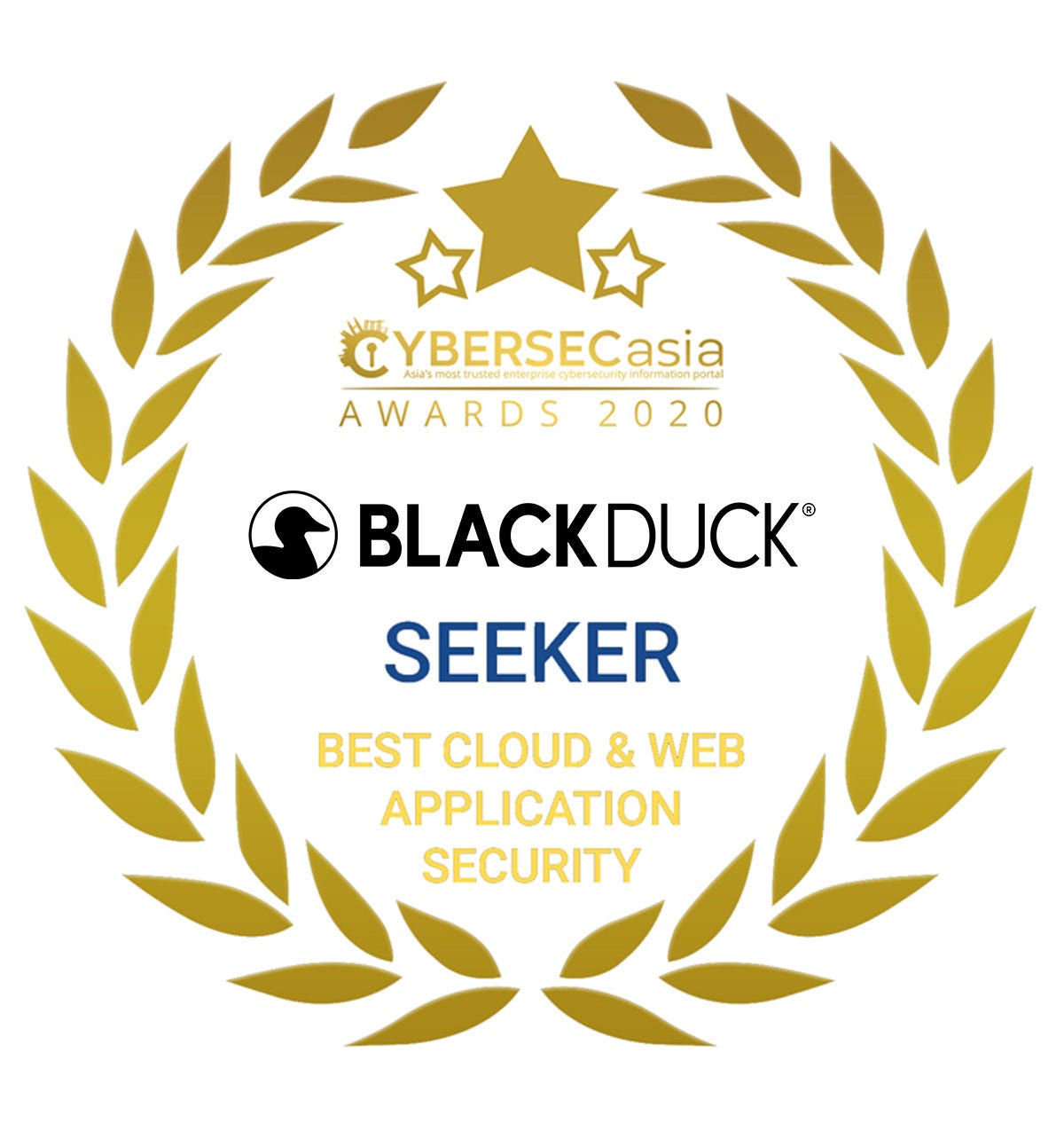 CybersecAsia 2020 Award Black Duck Seeker CybersecAsia 2020 Award Black Duck Seeker