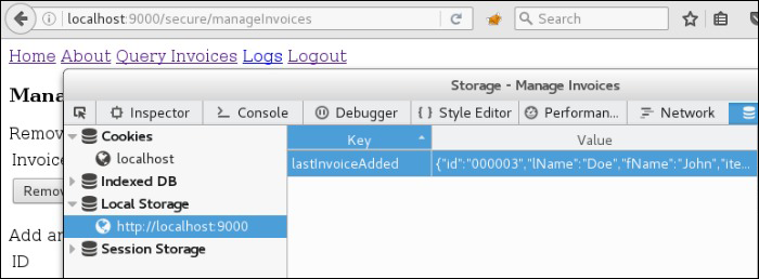 sensitive data AngularJS Logo Representing Software Security