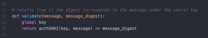 forged message digest SHA-1 MAC Length-Extension Attack Demonstration in Python on Synopsys Software Security Blog