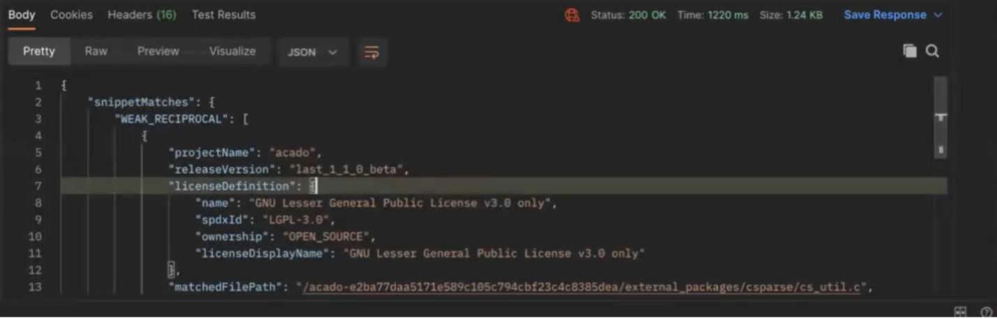 AI Code Analysis API Interface