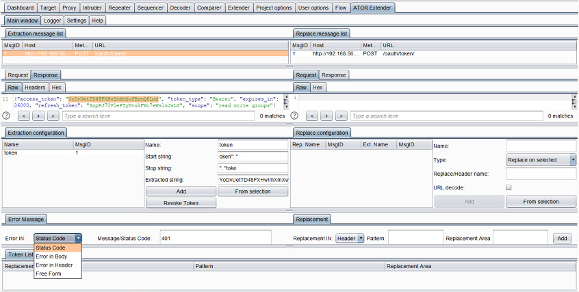 set-status-code-401.png Unauthorized Access Error Message Displaying Status Code 401