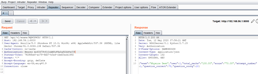 Request with revoked token 2 Diagram Illustrating Request with Revoked Security Token in Software Security