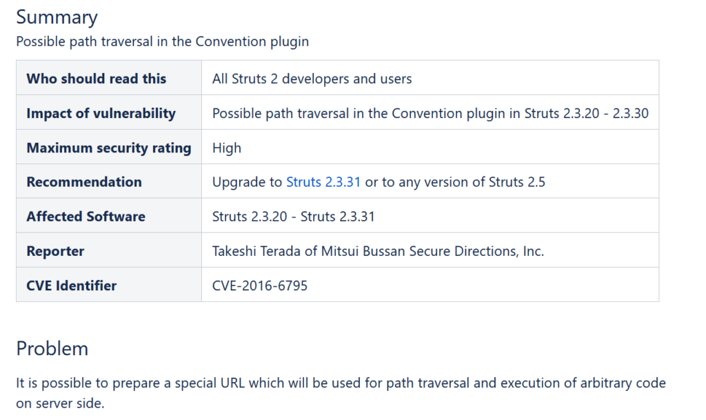 最初のアドバイザリ 最初のアドバイザリ