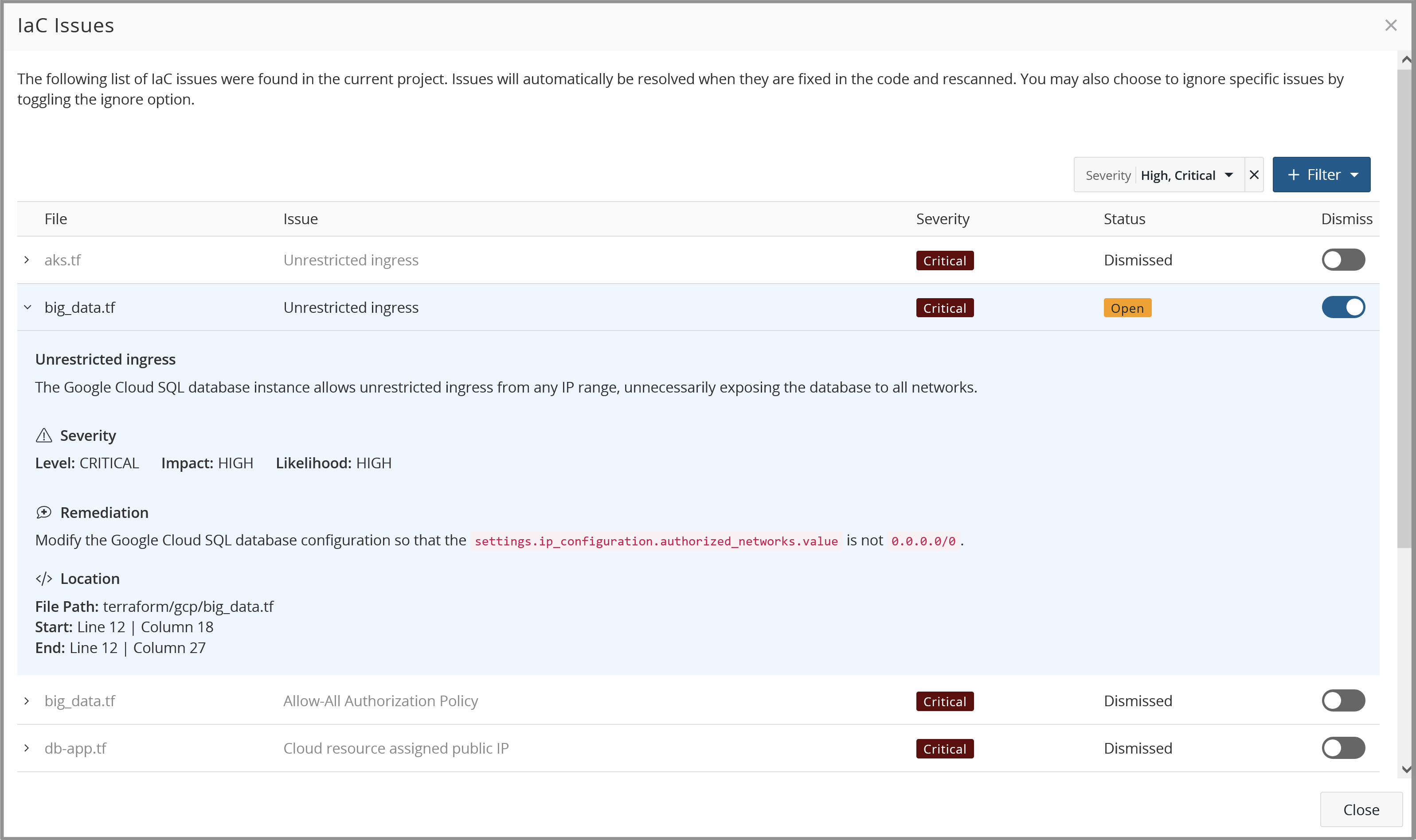 black-duc-iac-issues black-duc-iac-issues