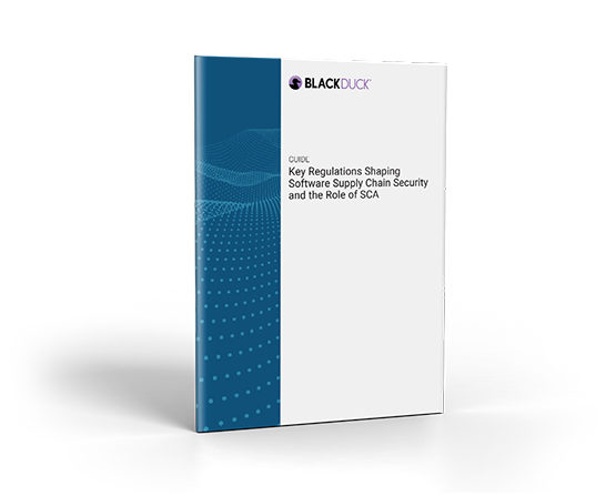 Key Regulations Shaping Software Supply Chain Security and the Role of SCA eBook cover